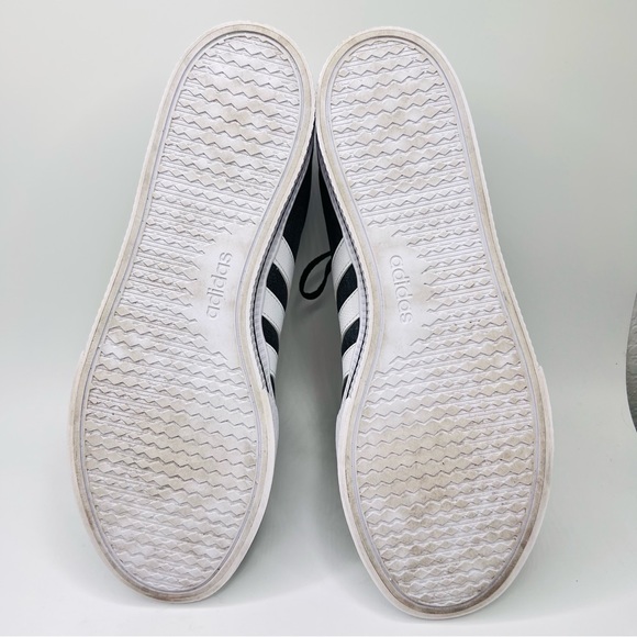 Men’s Adidas Daily 3.0 Black/White Canvas Lace Up Skateboarding Sneaker … - Picture 11 of 15